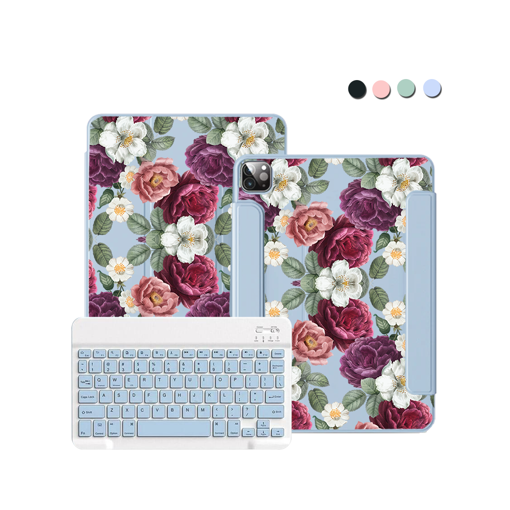 ฝาพับคีย์บอร์ดไร้สายสำหรับ iPad / Android - Grace