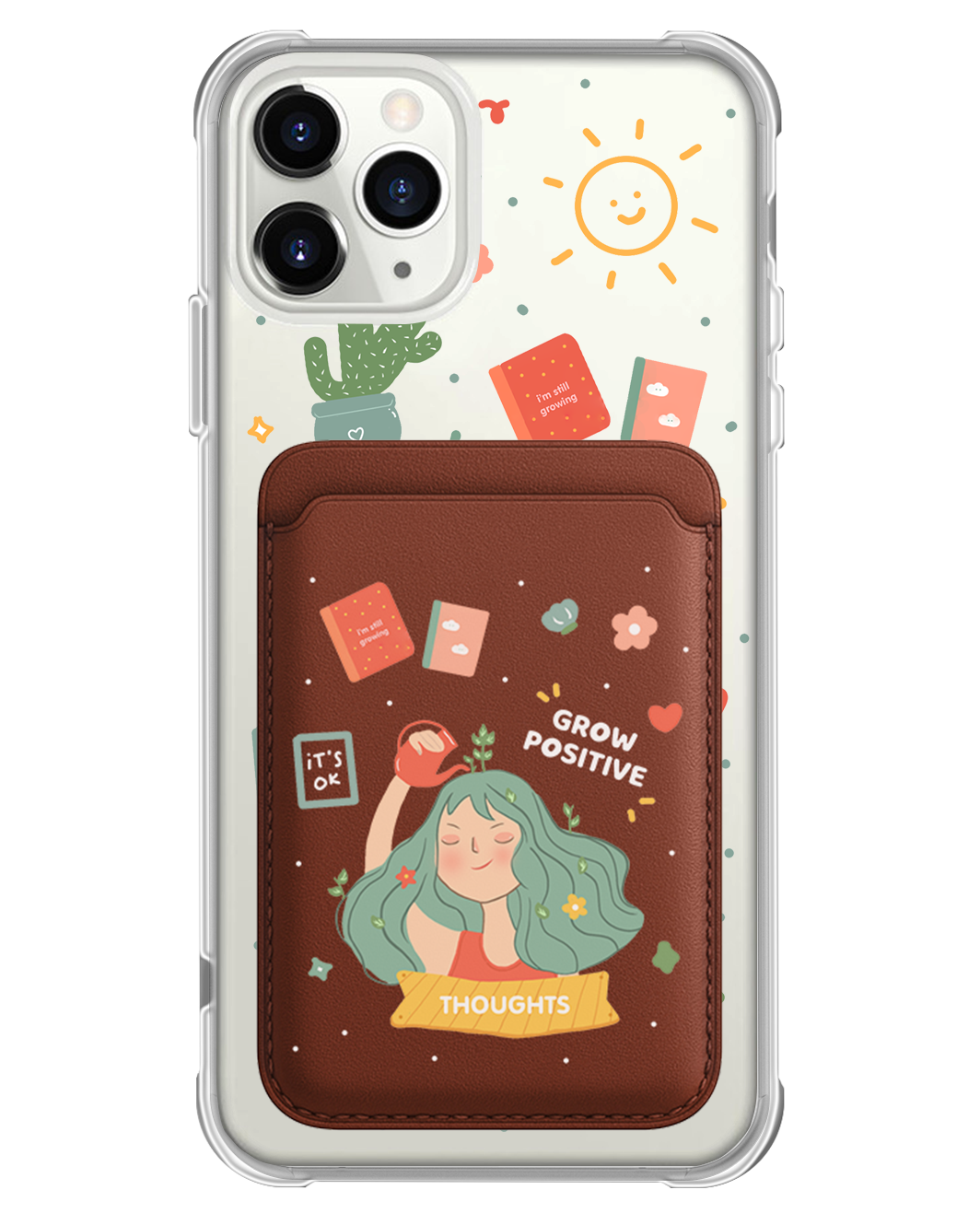 iPhone Magnetic Wallet Case - Grow