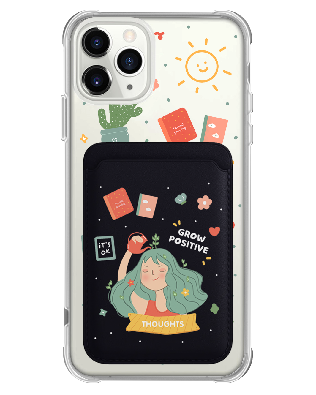 iPhone Magnetic Wallet Case - Grow