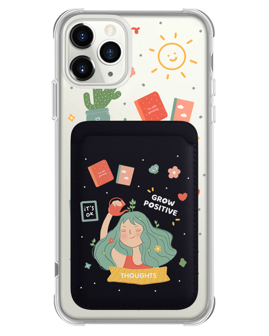 iPhone Magnetic Wallet Case - Grow