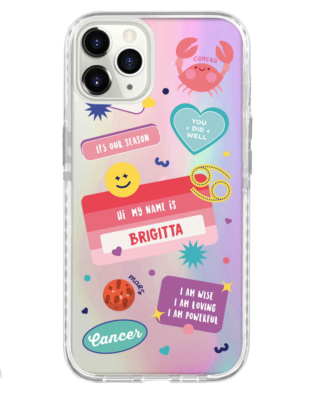 iPhone Rearguard Holo - มะเร็ง