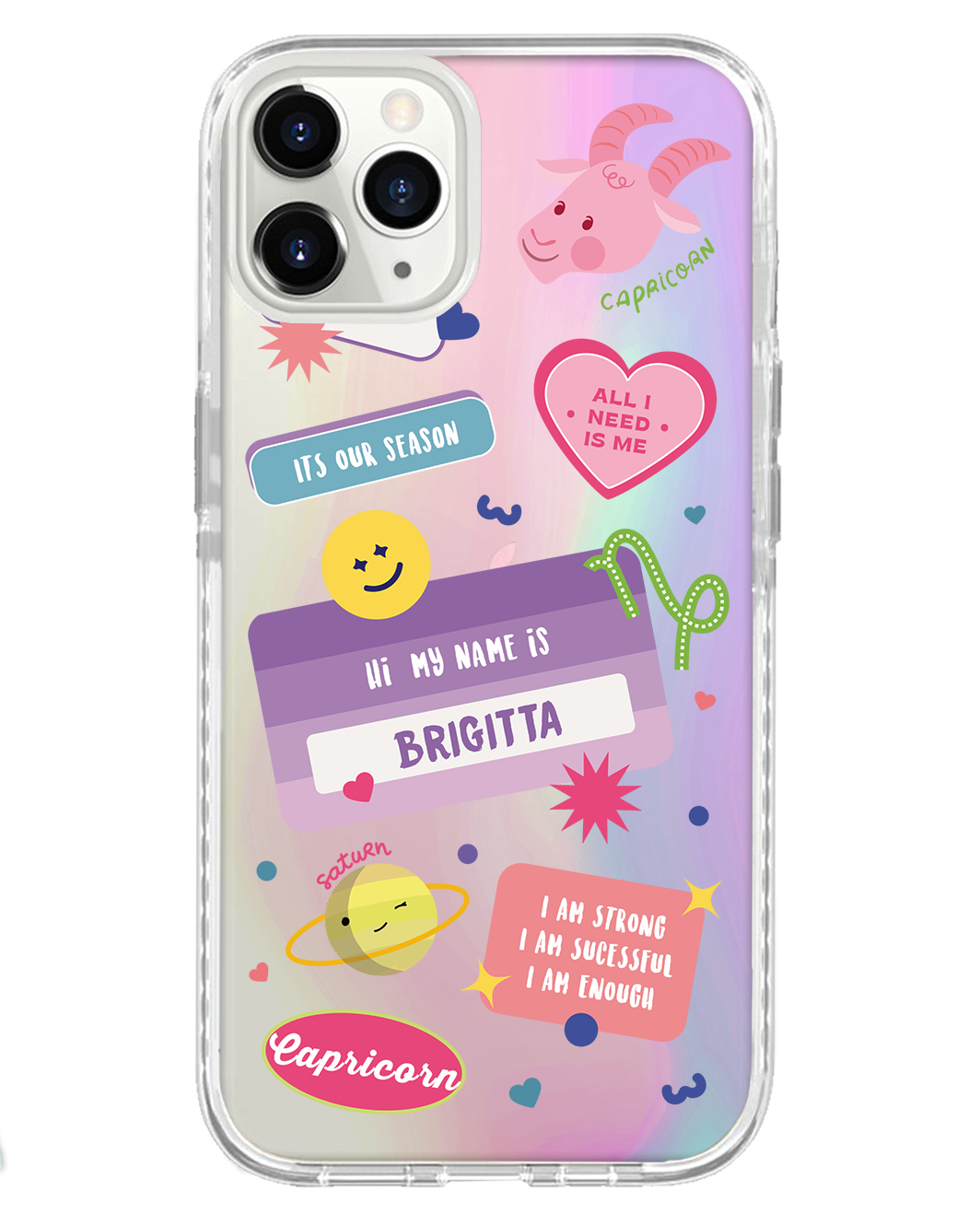 iPhone Rearguard Holo - Capricorn