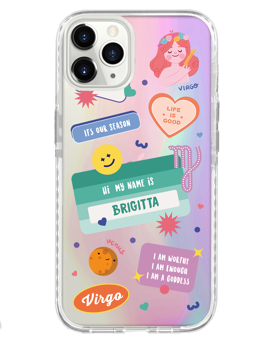 iPhone Rearguard Holo - ราศีกันย์
