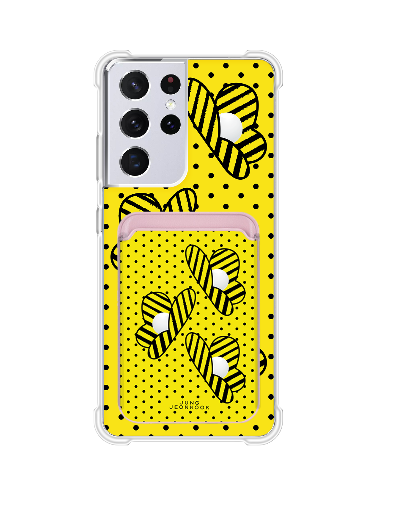 เคสกระเป๋าสตางค์แม่เหล็ก Android - สีฮันนี่