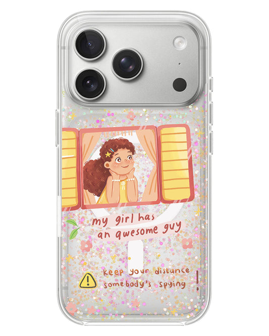 iPhone Glitter Case - Crush Girl