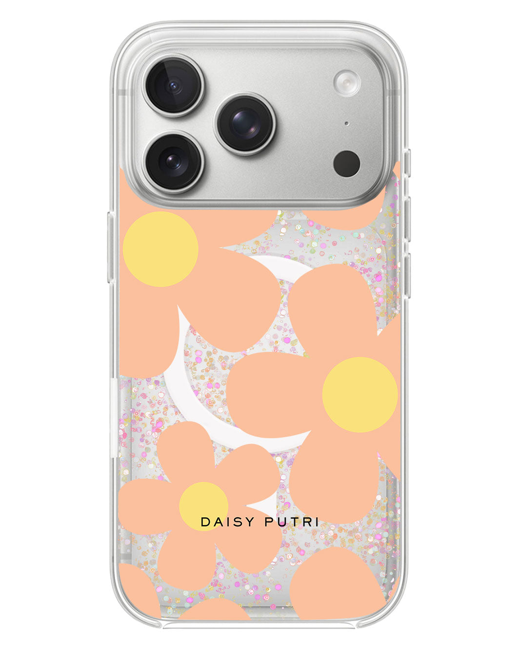 iPhone Glitter Case - Daisy Love