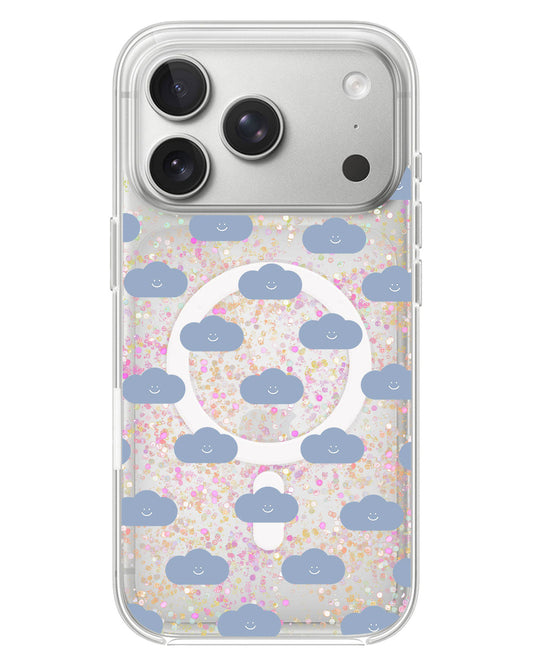 iPhone Glitter Case - Dark Cloud