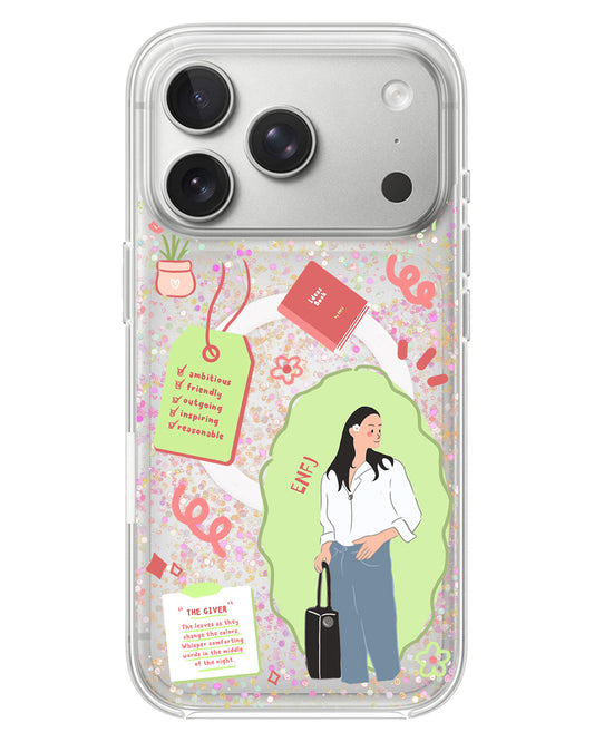iPhone Glitter Case - ENFJ