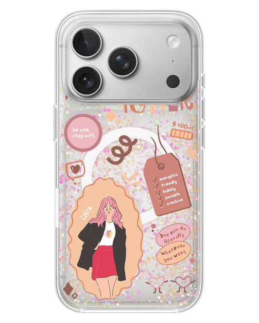 iPhone Glitter Case - ENFP