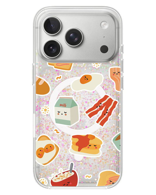 iPhone Glitter Case - English Breakfast