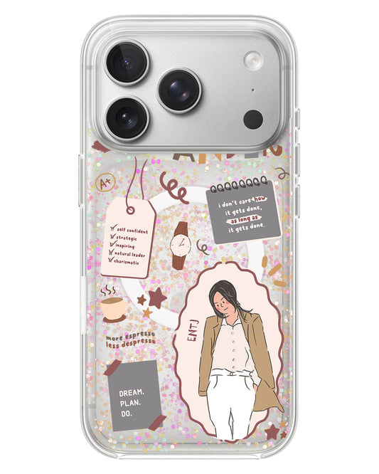 iPhone Glitter Case - ENTJ