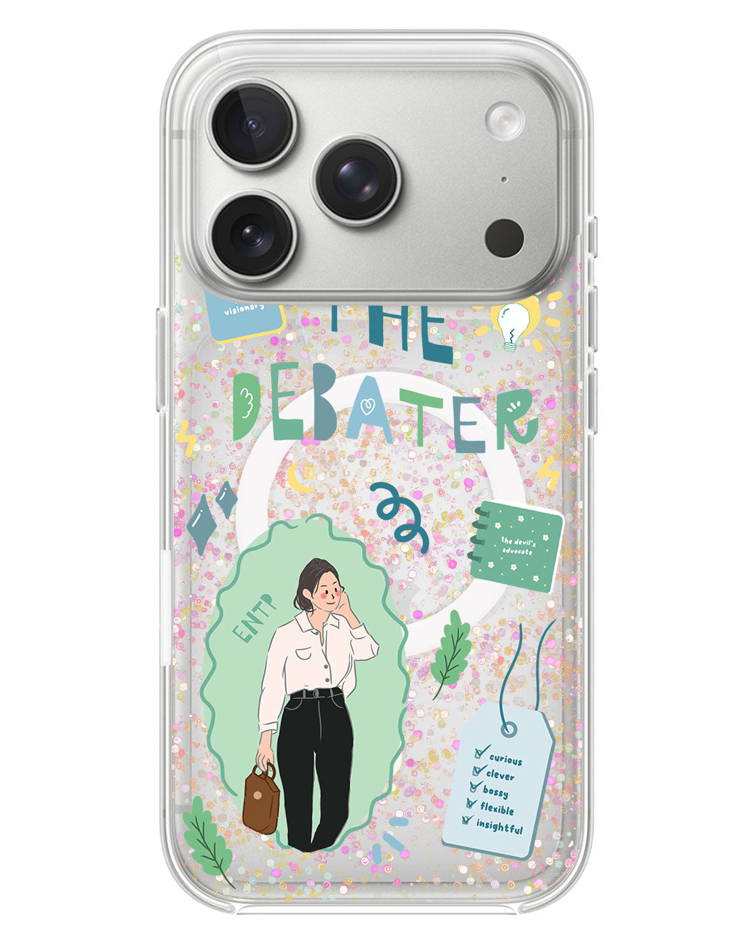 iPhone Glitter Case - ENTP