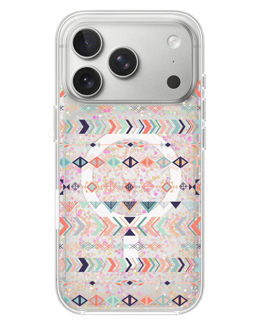 iPhone Glitter Case - Ethnic 2.0
