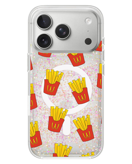 iPhone Glitter Case - Fries 1.0