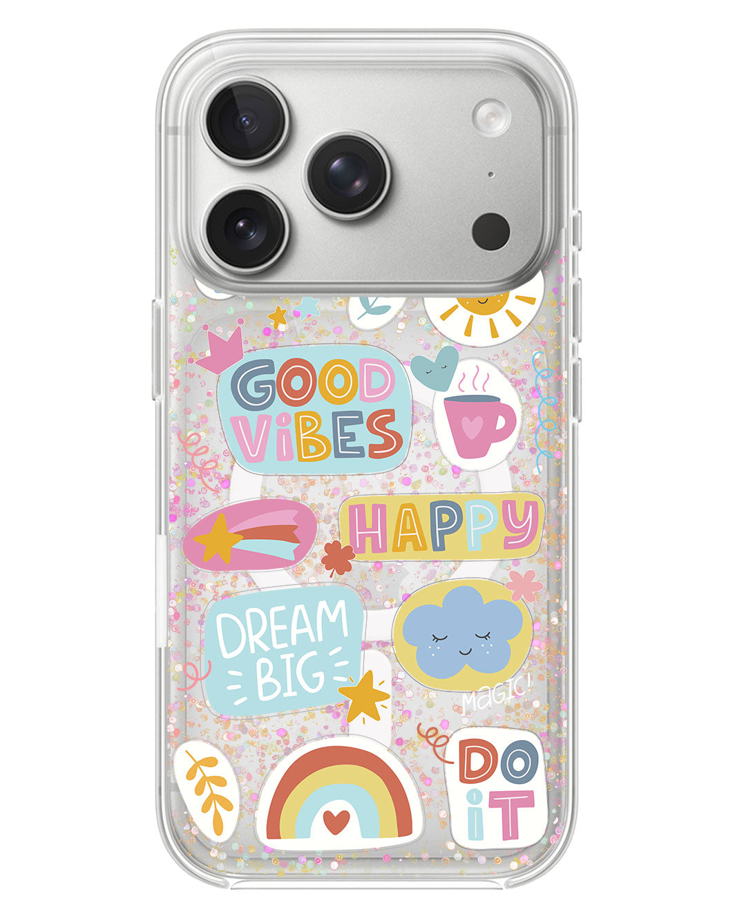 iPhone Glitter Case - Good Day 2.0