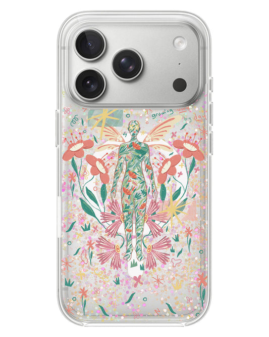 iPhone Glitter Case - Growing Day By Day