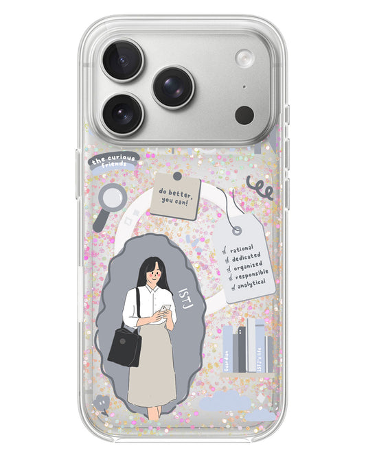 iPhone Glitter Case - ISTJ