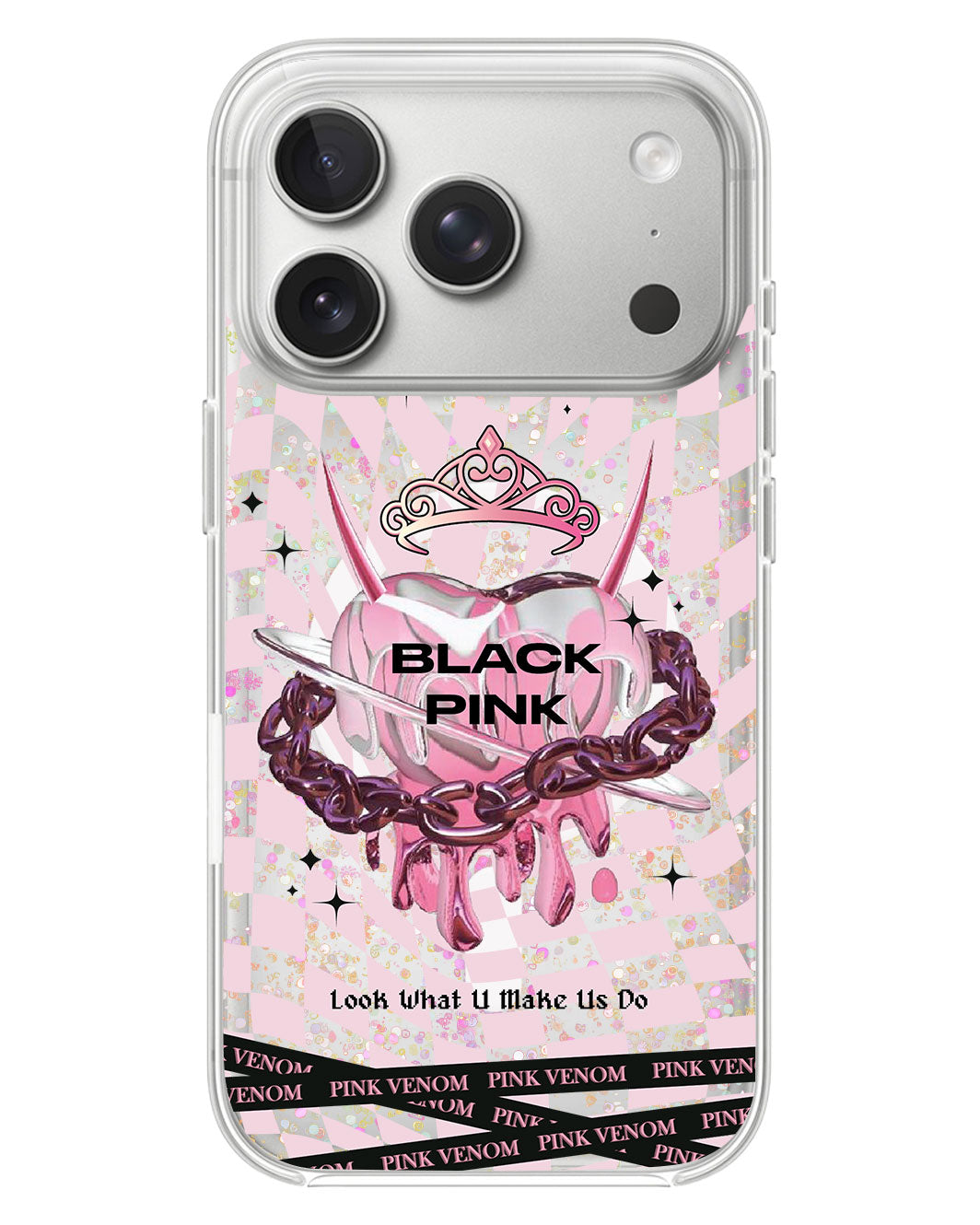 iPhone Glitter Case - It's Blackpink