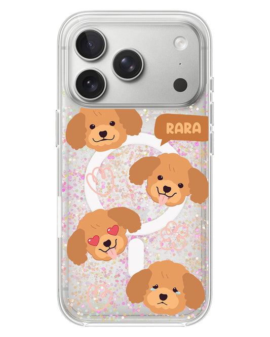 iPhone Glitter Case - Poodle Squad 3.0