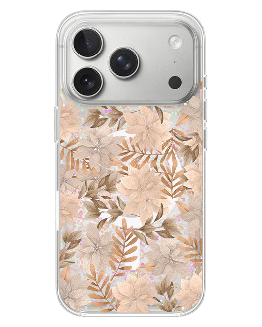 iPhone Glitter Case - Rustic Lily