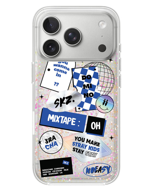 iPhone Glitter Case - SKZ Sticker Pack