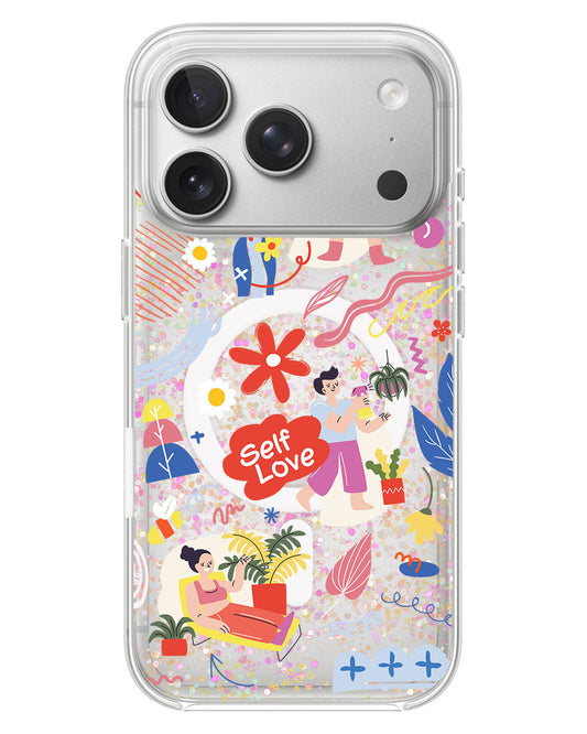 iPhone Glitter Case - Self Love Sticker Pack 1.0