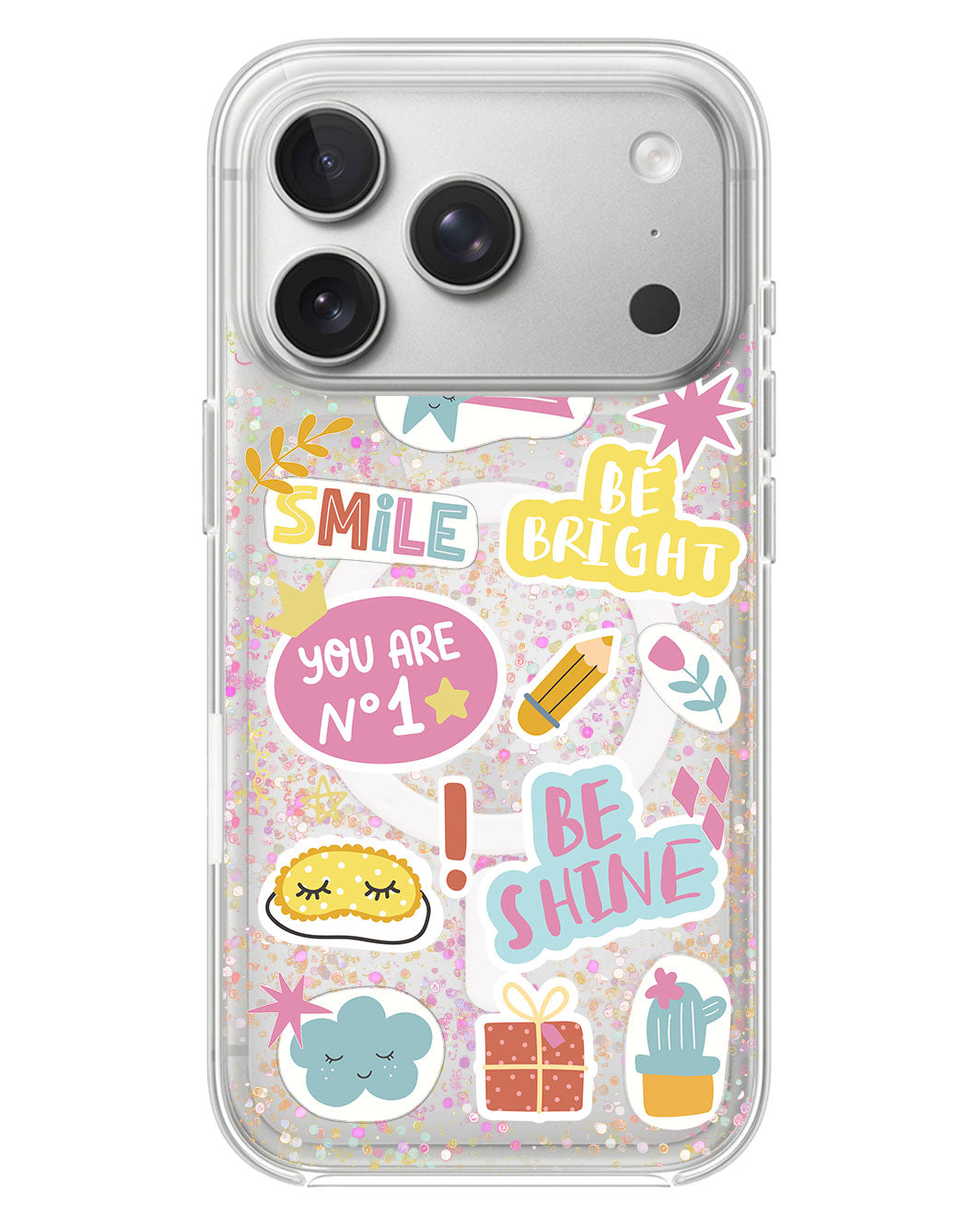 iPhone Glitter Case - Self Love Sticker Pack 3.0