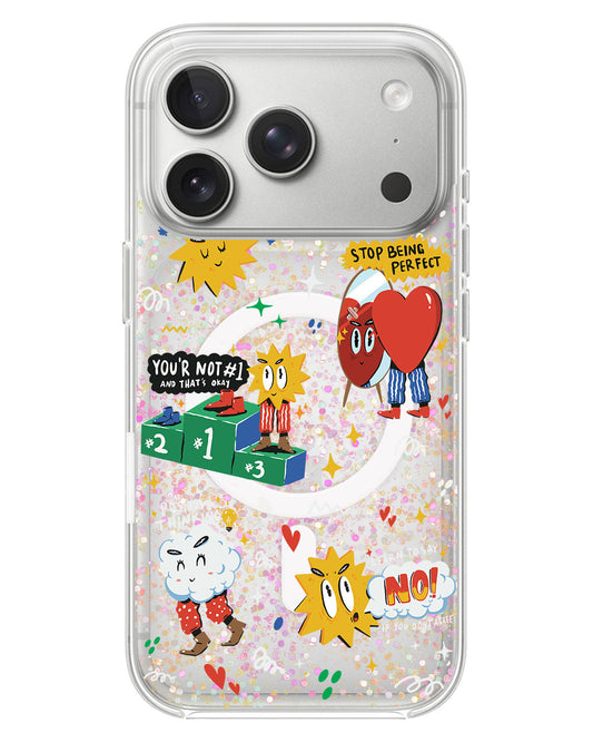 iPhone Glitter Case - Selfless Love 2