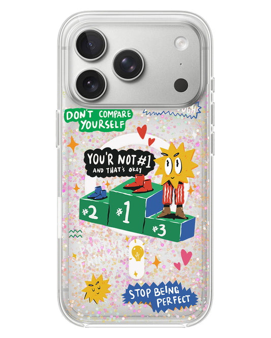 iPhone Glitter Case - Selfless Love 4