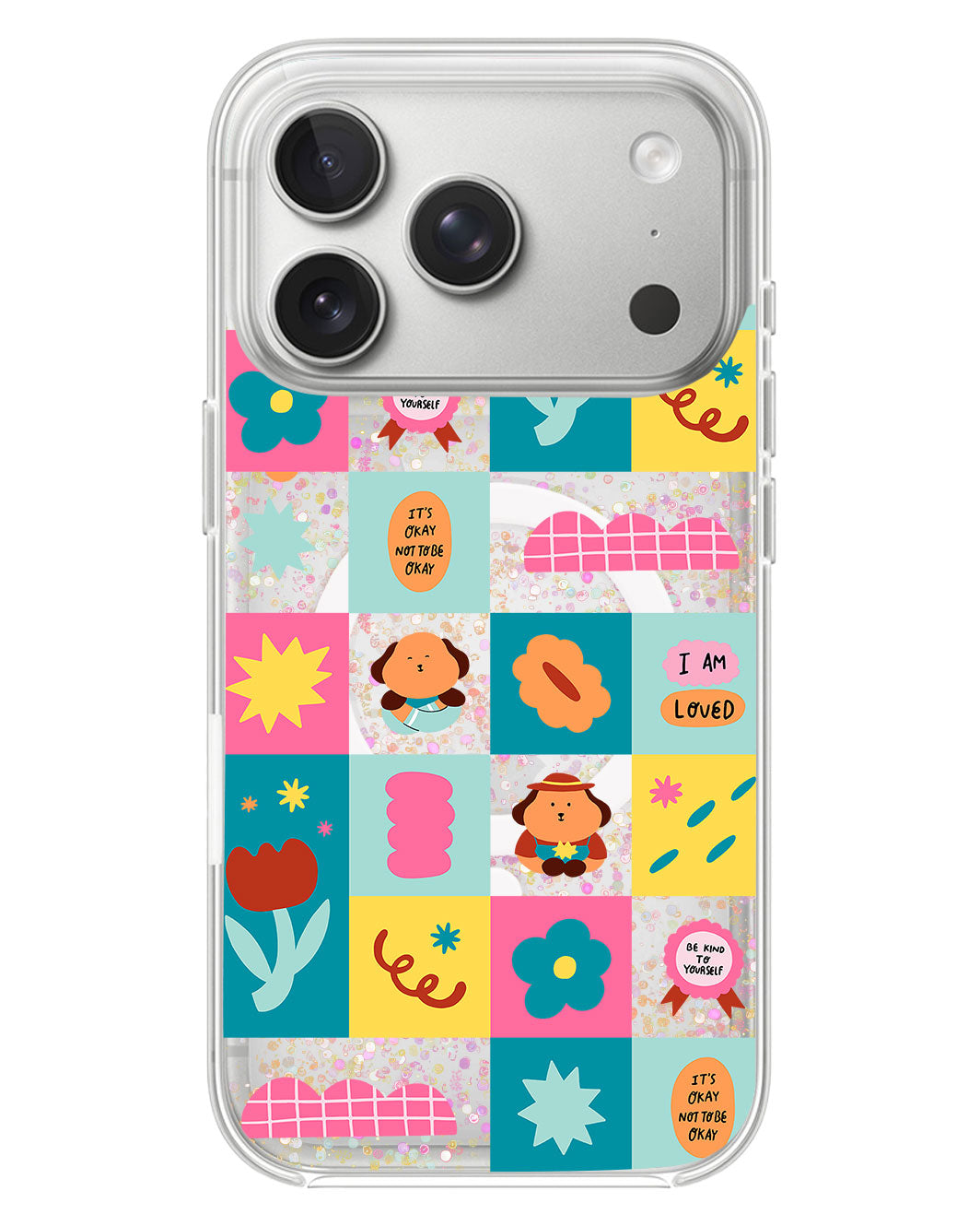 iPhone Glitter Case - Selflove Cubicle