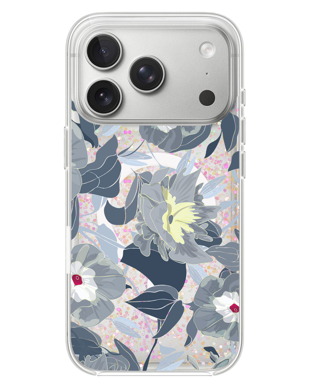 iPhone Glitter Case - September Morning Glory