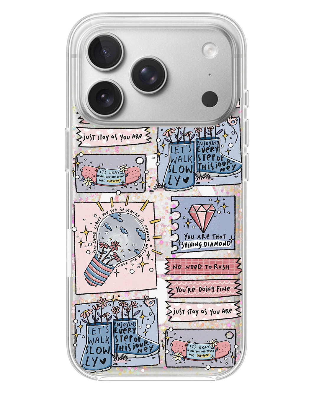 iPhone Glitter Case - Shine