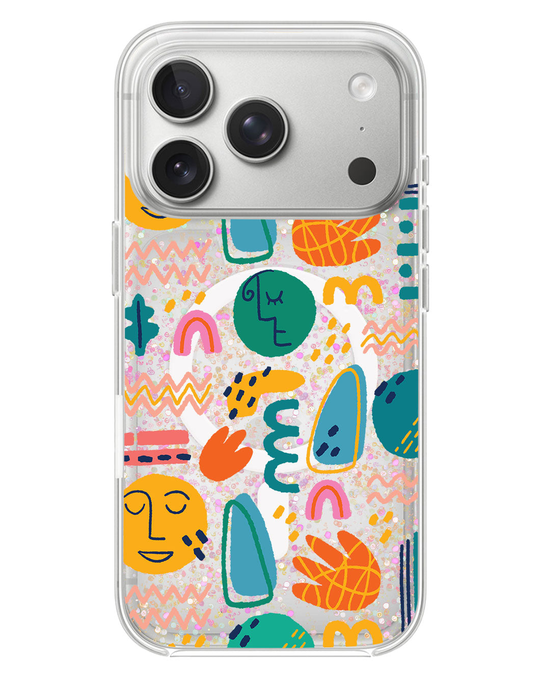 iPhone Glitter Case - Silent Art