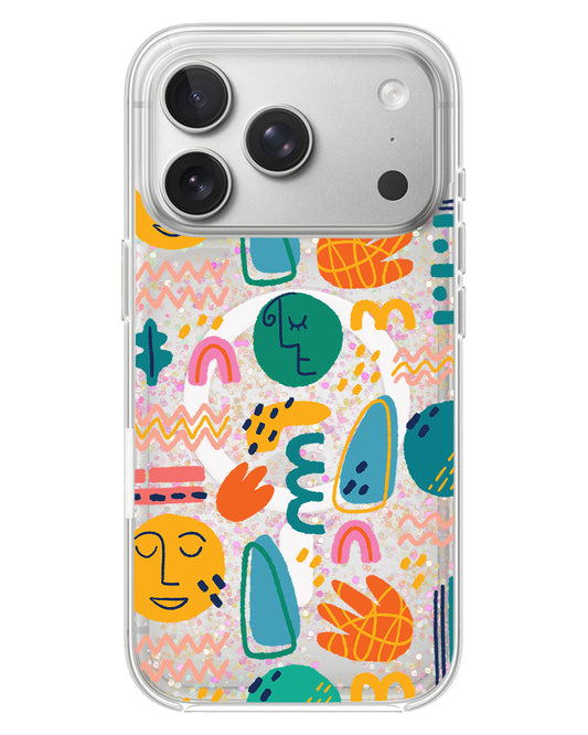 iPhone Glitter Case - Silent Art