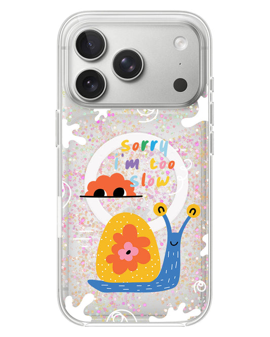 iPhone Glitter Case - Sorry Being Slow