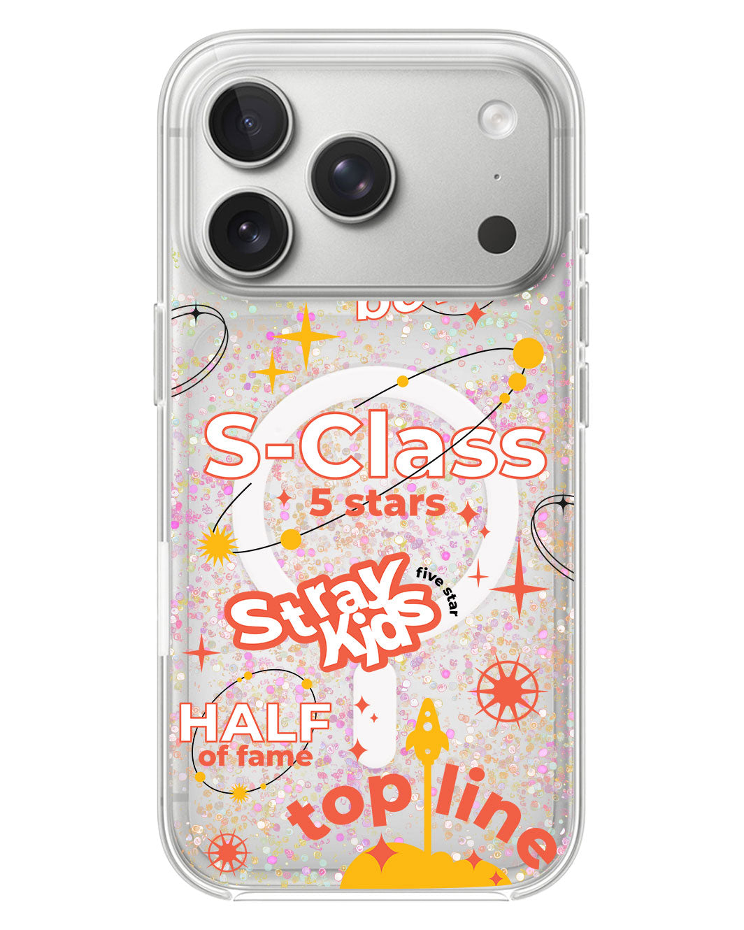 iPhone Glitter Case - StrayKids 5stars