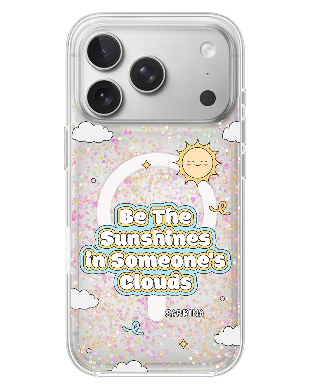 iPhone Glitter Case - Sunshines