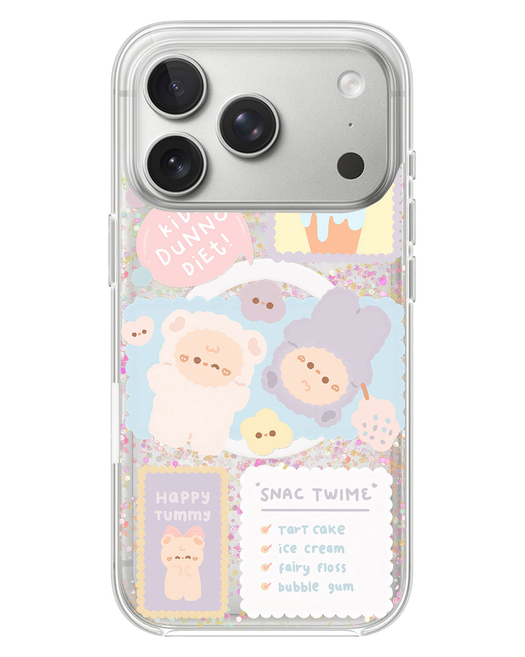 iPhone Glitter Case - Sweets Heaven