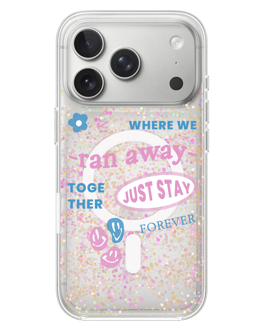 iPhone Glitter Case - TXT Song Lyric