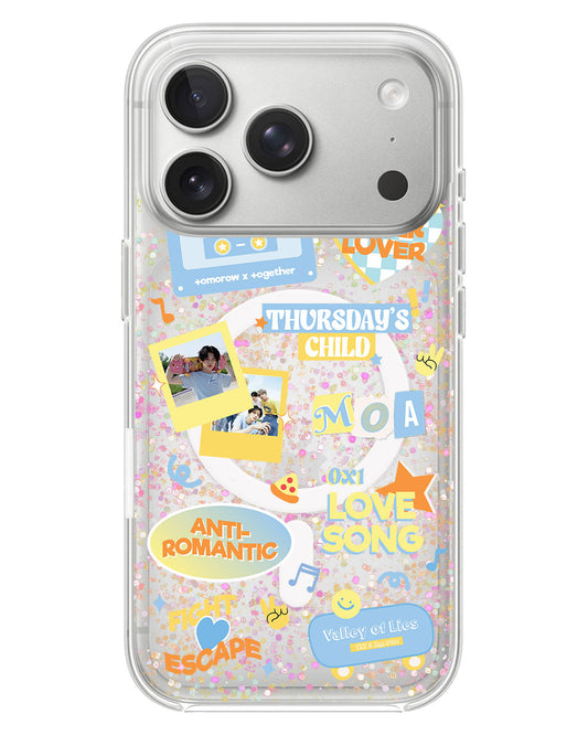 iPhone Glitter Case - TXT Sticker