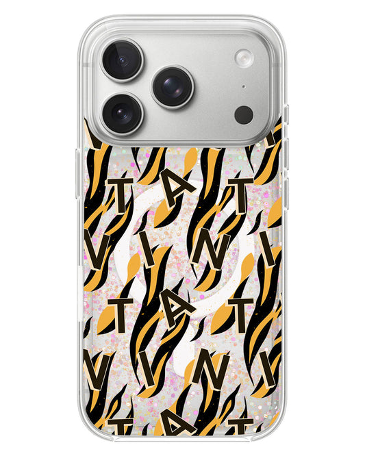 iPhone Glitter Case - Tiger Monogram 1.0
