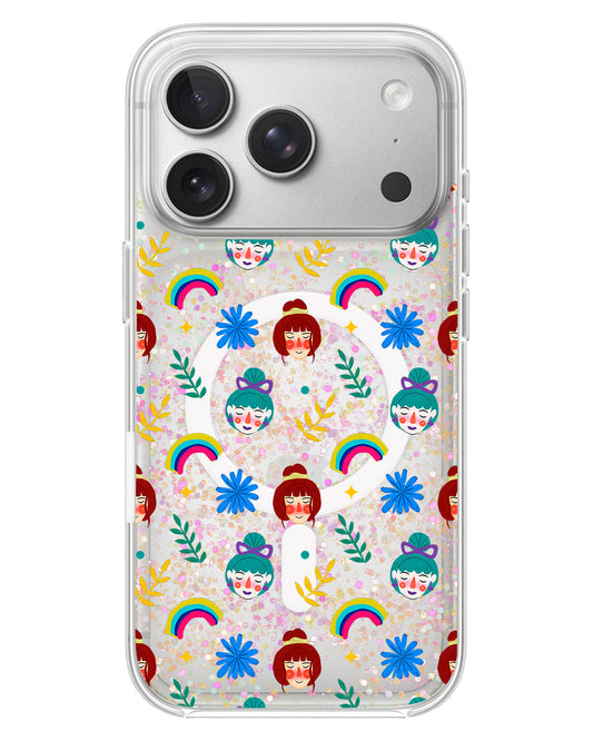 iPhone Glitter Case - Unconditionally Girl
