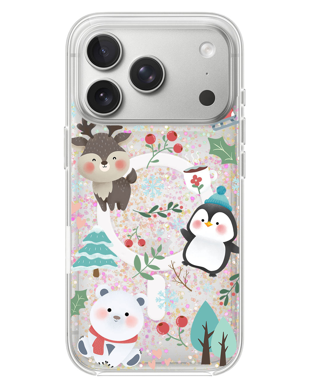 iPhone Glitter Case - Winter