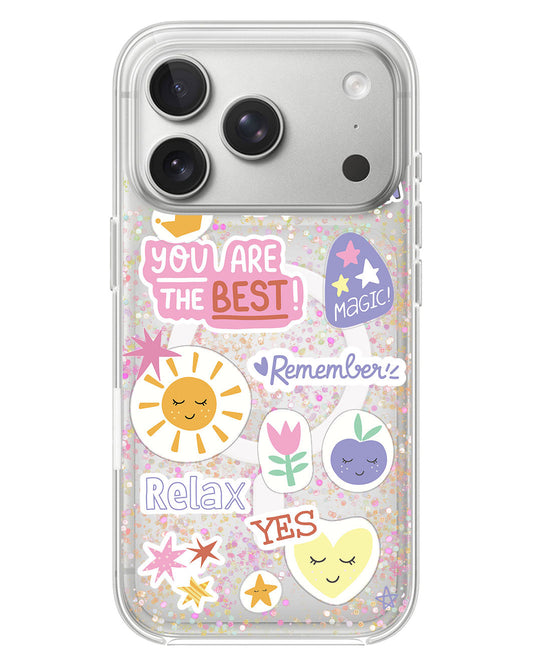 iPhone Glitter Case - You Are The Best 2.0