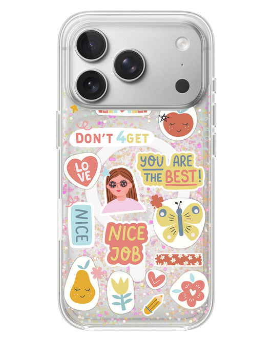 iPhone Glitter Case - You Are The Best 1.0