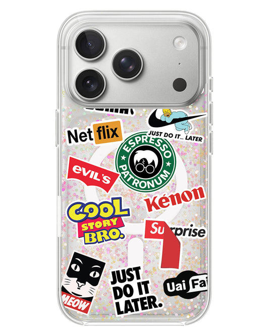 iPhone Glitter Case - Brand Parody 1.0