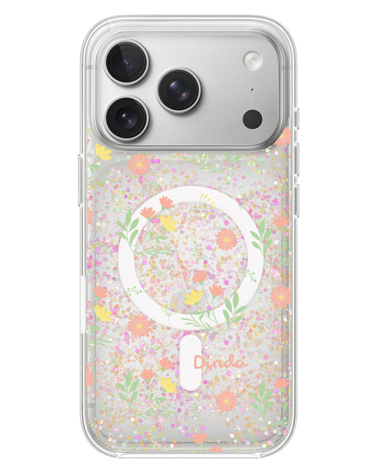 iPhone Glitter Case - Dandelion