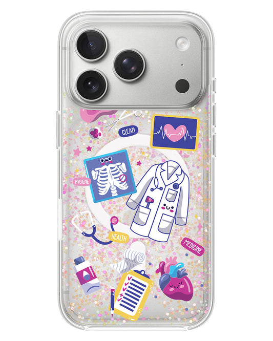 iPhone Glitter Case - Doctor