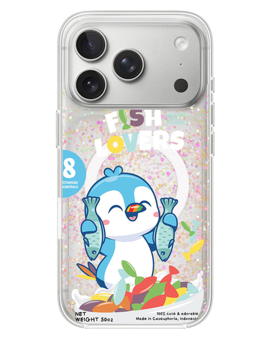 iPhone Glitter Case - Fish Lovers