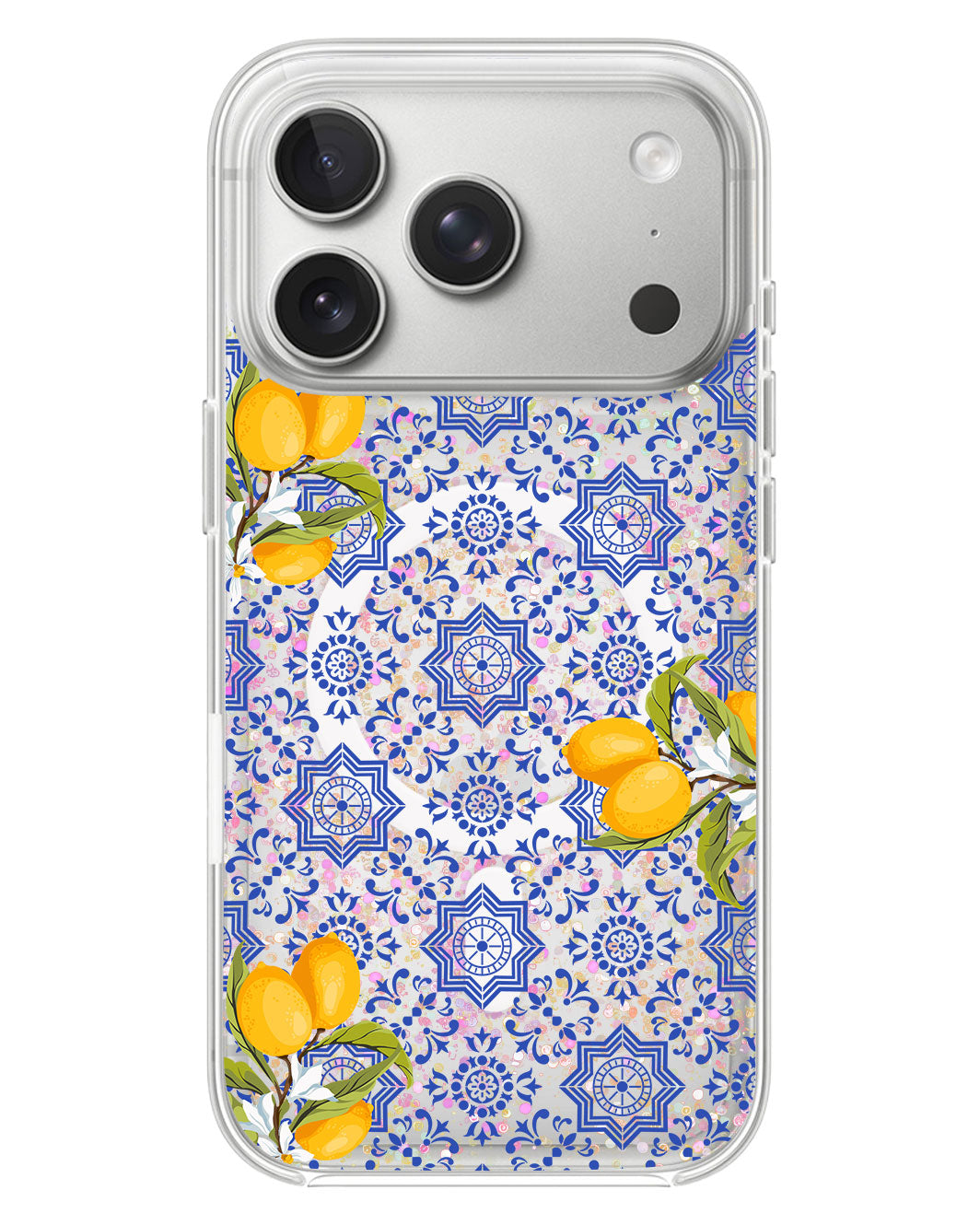 iPhone Glitter Case - Majolica Sicily